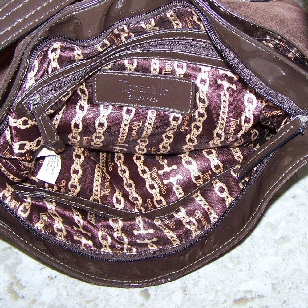 Tiganello Brown Suede Bucket Bag - Picture 3 of 7